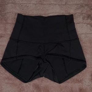 Lululemon A-line short shorts